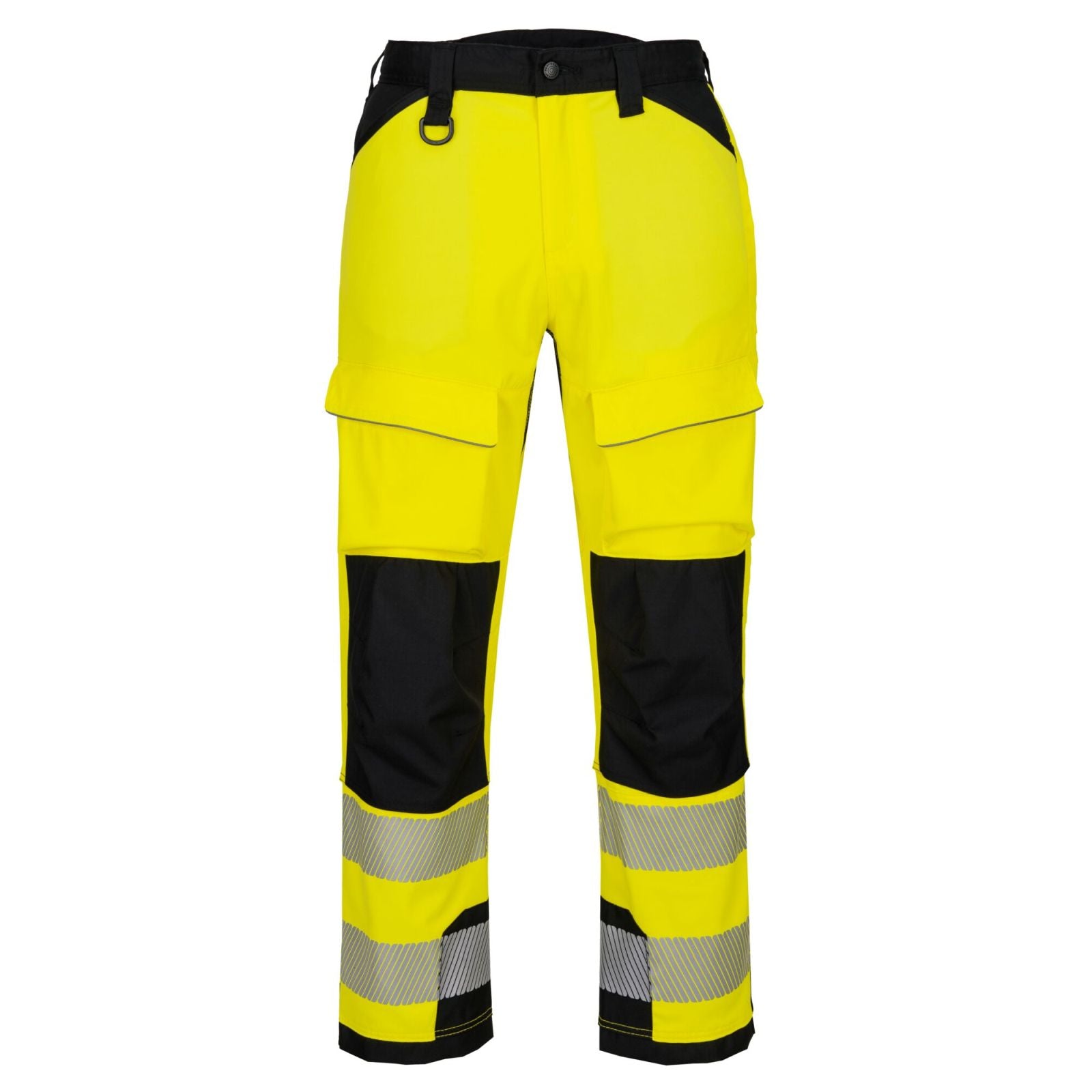 Portwest PW3 Hoge zichtbaarheid Harnasbroek T142 Hi-Vis geel-zwart(YB)