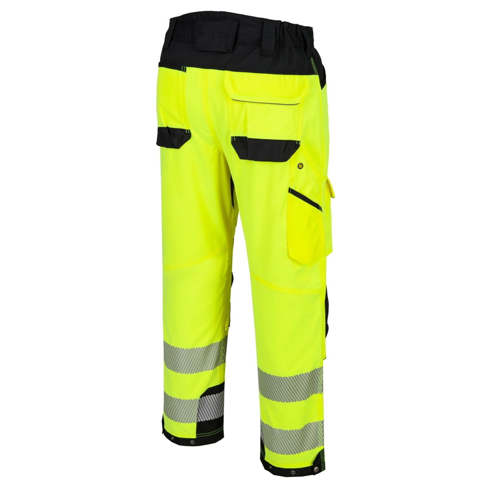 Portwest PW3 Hoge zichtbaarheid Harnasbroek T142 Hi-Vis geel-zwart(YB)