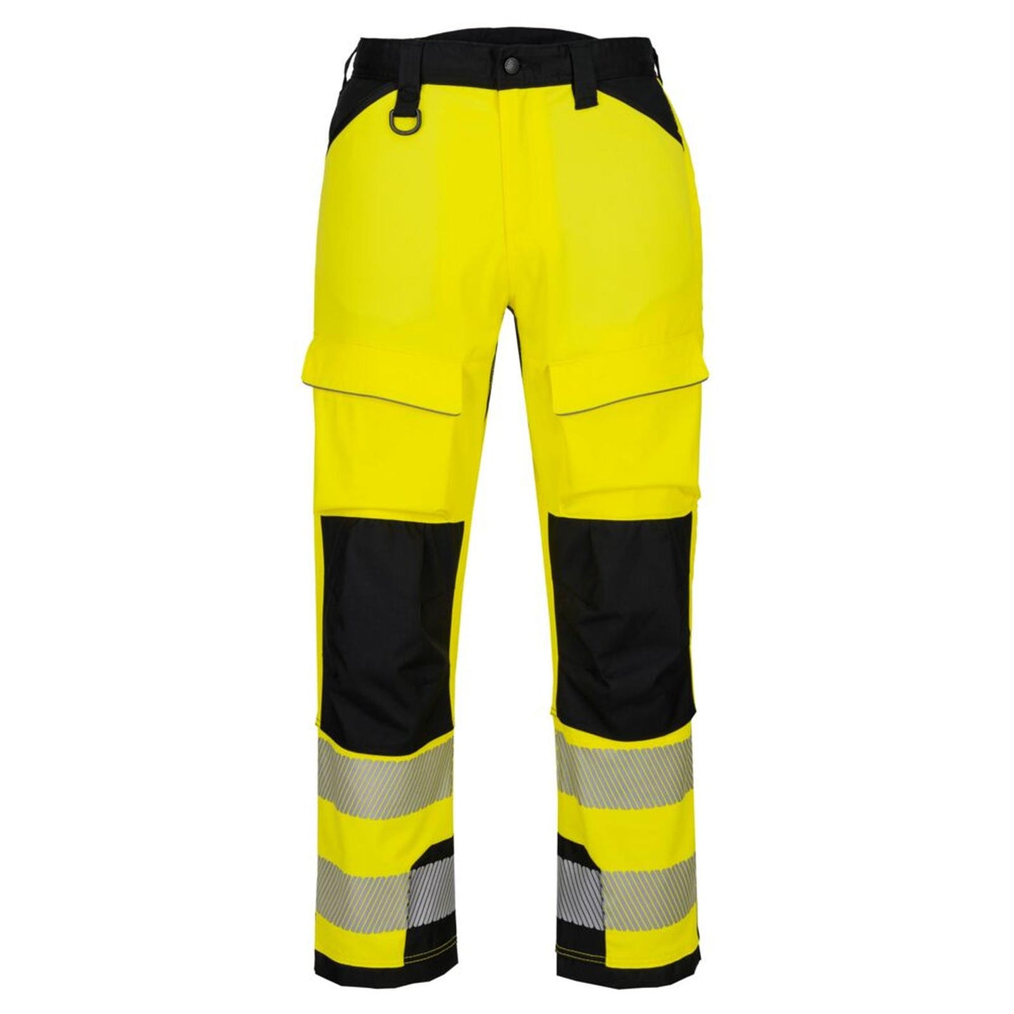 Portwest PW3 Hoge zichtbaarheid Harnasbroek T142 Hi-Vis geel-zwart(YB)