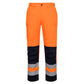 Portwest Hi-Vis Werkkleding Hoge zichtbaarheid Broek T143 Hi-Vis mesh paneel oranje-marineblauw(ON)