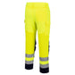 Portwest Hi-Vis Werkkleding Hoge zichtbaarheid Broek T143 Hi-Vis mesh paneel geel-marineblauw(YN)