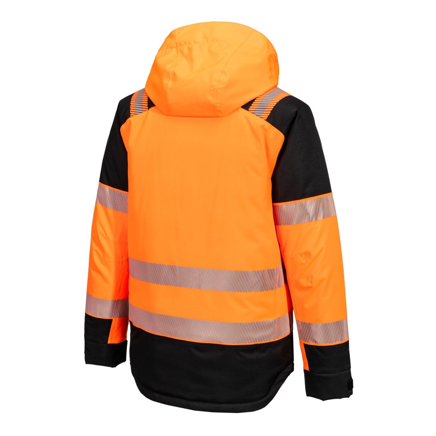 Portwest PW3 Hoge zichtbaarheid Winterjack T160 Hi-Vis oranje-zwart(OB)