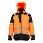 Portwest PW3 Hoge zichtbaarheid Winterjack T160 Hi-Vis oranje-zwart(OB)