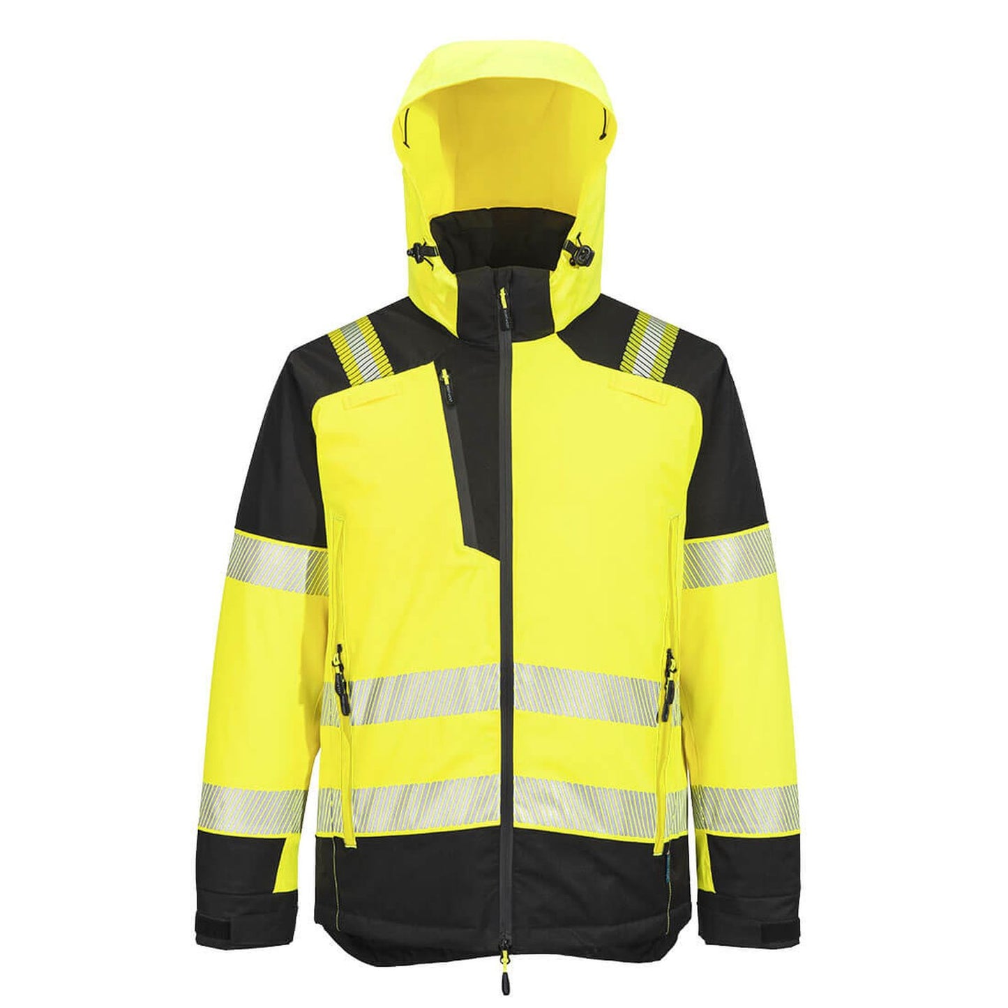 Portwest PW3 Hoge zichtbaarheid Winterjack T160 Hi-Vis geel-zwart(YB)