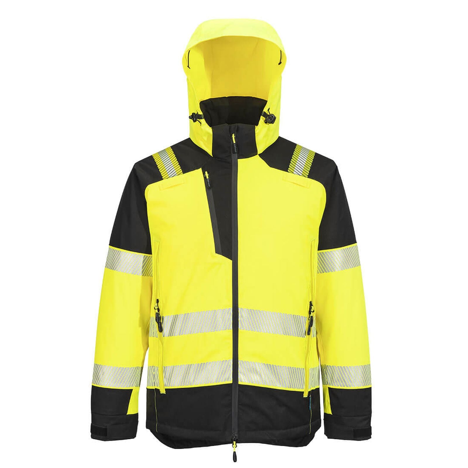 Portwest PW3 Hoge zichtbaarheid Winterjack T160 Hi-Vis geel-zwart(YB)