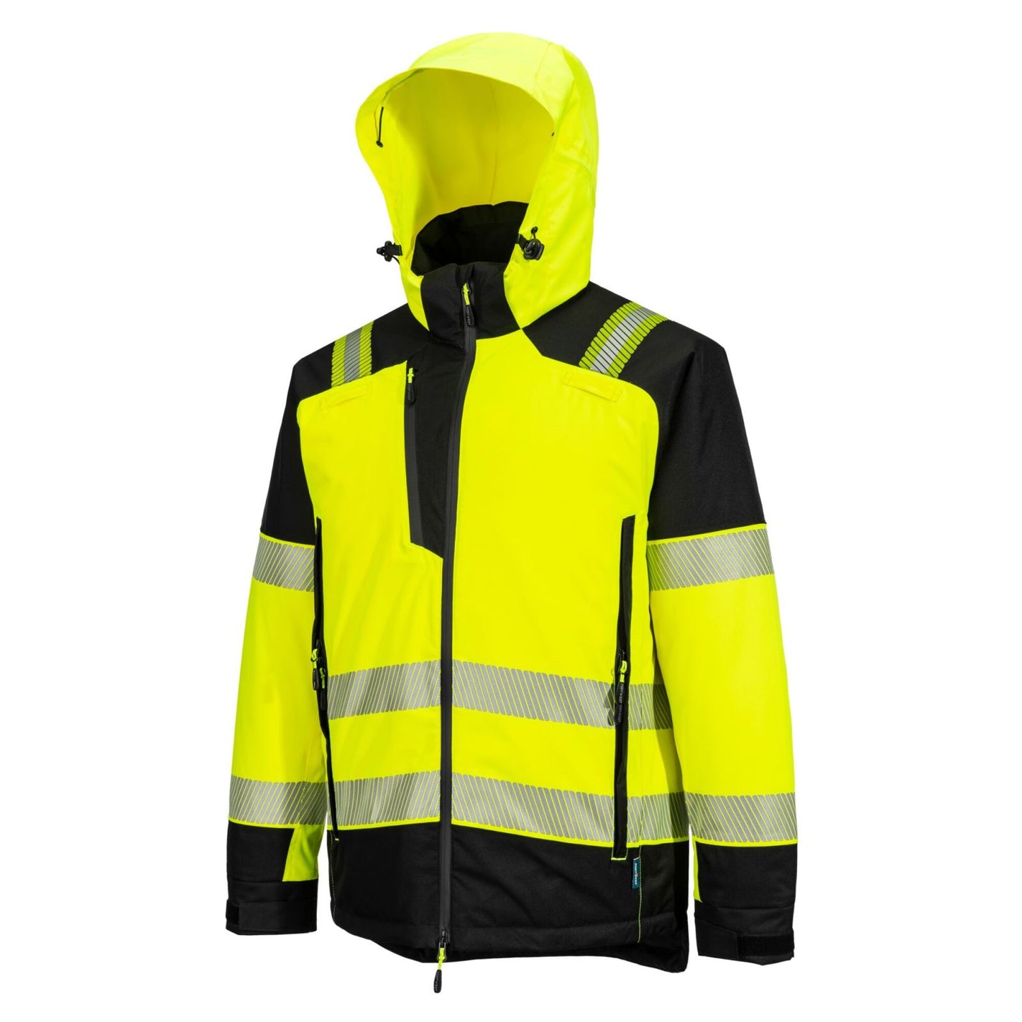 Portwest PW3 Hoge zichtbaarheid Winterjack T160 Hi-Vis geel-zwart(YB)
