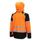 Portwest PW3 Hoge zichtbaarheid Regenjas T161 Hi-Vis (3L) oranje-zwart(OB)