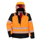 Portwest PW3 Hoge zichtbaarheid Regenjas T161 Hi-Vis (3L) oranje-zwart(OB)