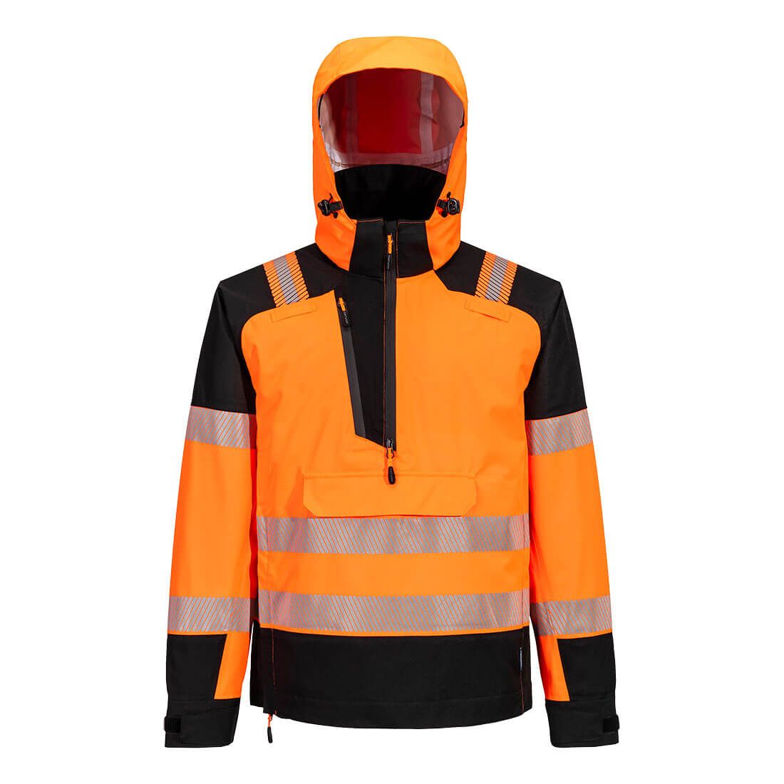 Portwest PW3 Hoge zichtbaarheid Regenjas T161 Hi-Vis (3L) oranje-zwart(OB)
