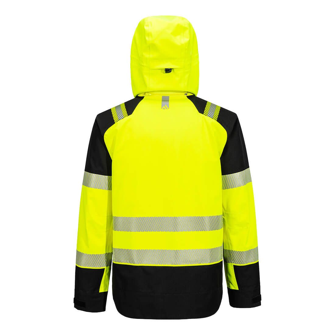 Portwest PW3 Hoge zichtbaarheid Regenjas T161 Hi-Vis (3L) geel-zwart(YB)