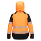 Portwest PW3 Hoge zichtbaarheid Winterjack T162 Hi-Vis Dames oranje-zwart(OB)