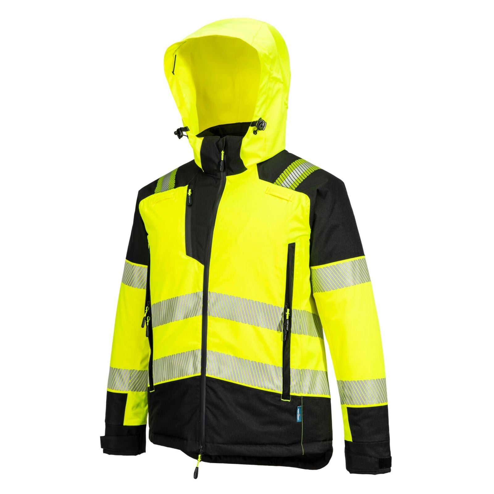 Portwest PW3 Hoge zichtbaarheid Winterjack T162 Hi-Vis Dames geel-zwart(YB)