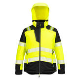 Portwest PW3 Hoge zichtbaarheid Winterjack T162 Hi-Vis Dames geel-zwart(YB)