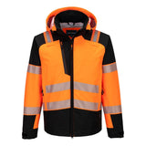 Portwest PW3 Hoge zichtbaarheid Regenjas T166 Hi-Vis (3L) oranje-zwart(OB)