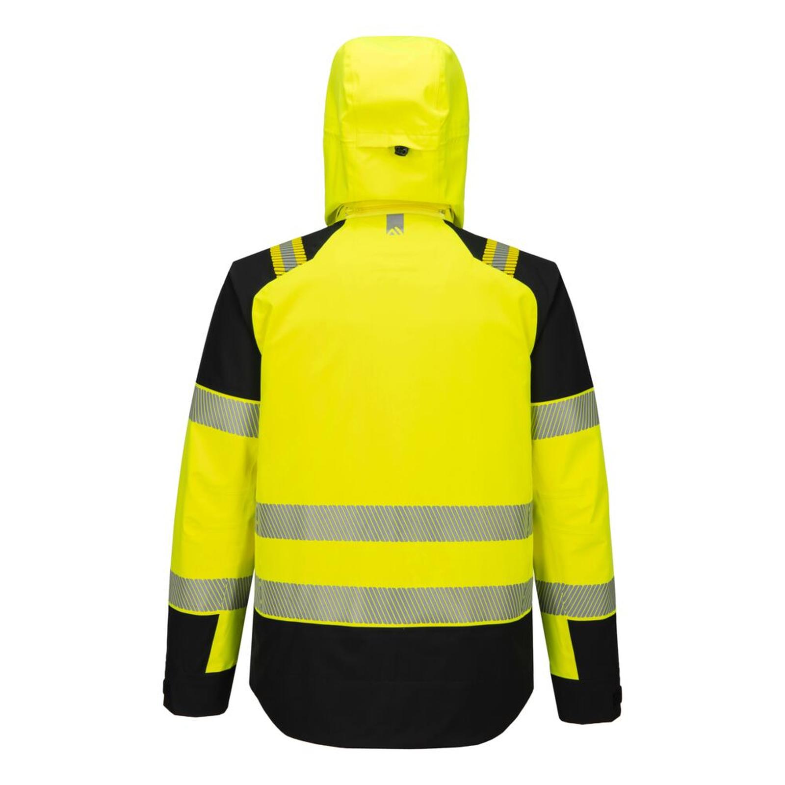 Portwest PW3 Hoge zichtbaarheid Regenjas T166 Hi-Vis (3L) geel-zwart(YB)