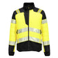Portwest PW3 Hoge zichtbaarheid Jack T170 baffle Hi-Vis hybride winddicht waterafstotend geel-zwart(YB)