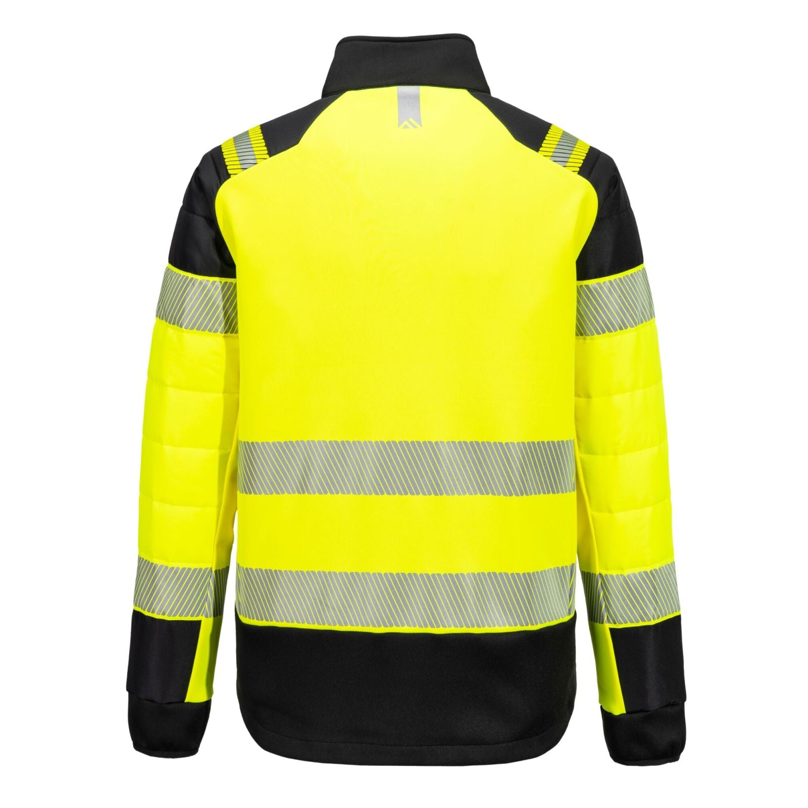 Portwest PW3 Hoge zichtbaarheid Jack T170 baffle Hi-Vis hybride winddicht waterafstotend geel-zwart(YB)
