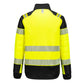 Portwest PW3 Hoge zichtbaarheid Jack T170 baffle Hi-Vis hybride winddicht waterafstotend geel-zwart(YB)