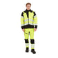 Portwest PW3 Hoge zichtbaarheid Jack T170 baffle Hi-Vis hybride winddicht waterafstotend geel-zwart(YB)