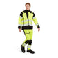 Portwest PW3 Hoge zichtbaarheid Jack T170 baffle Hi-Vis hybride winddicht waterafstotend geel-zwart(YB)