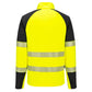 Portwest PW3 Hoge zichtbaarheid Sweatshirt T172 Hi-Vis 1/4 rits geel-zwart(YB)