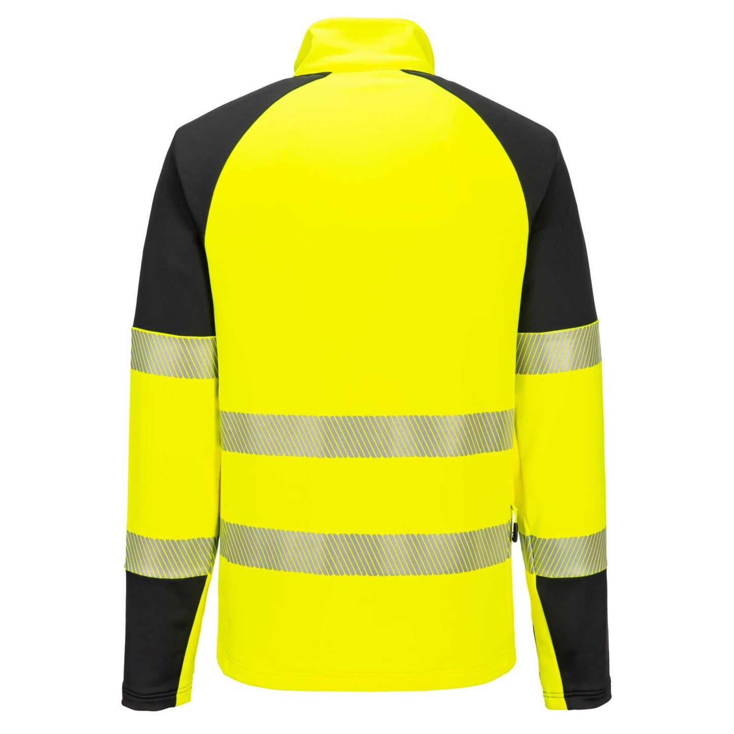 Portwest PW3 Hoge zichtbaarheid Sweatshirt T172 Hi-Vis 1/4 rits geel-zwart(YB)