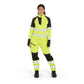 Portwest PW3 Hoge zichtbaarheid Sweatshirt T173 Hi-Vis 1/4 rits dames geel-zwart(YB)