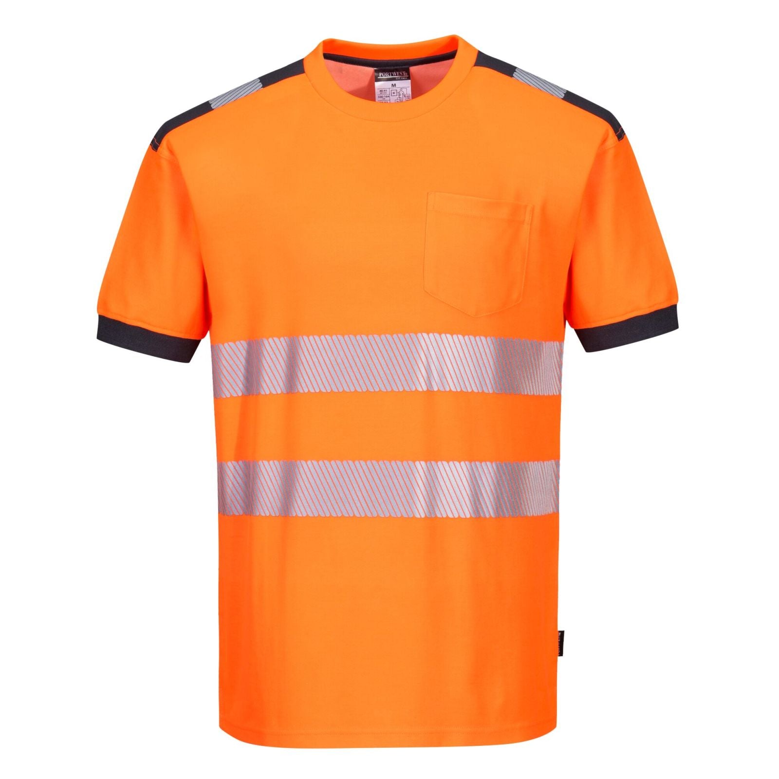 Portwest PW3 Shirts T181 oranje-grijs(OG)