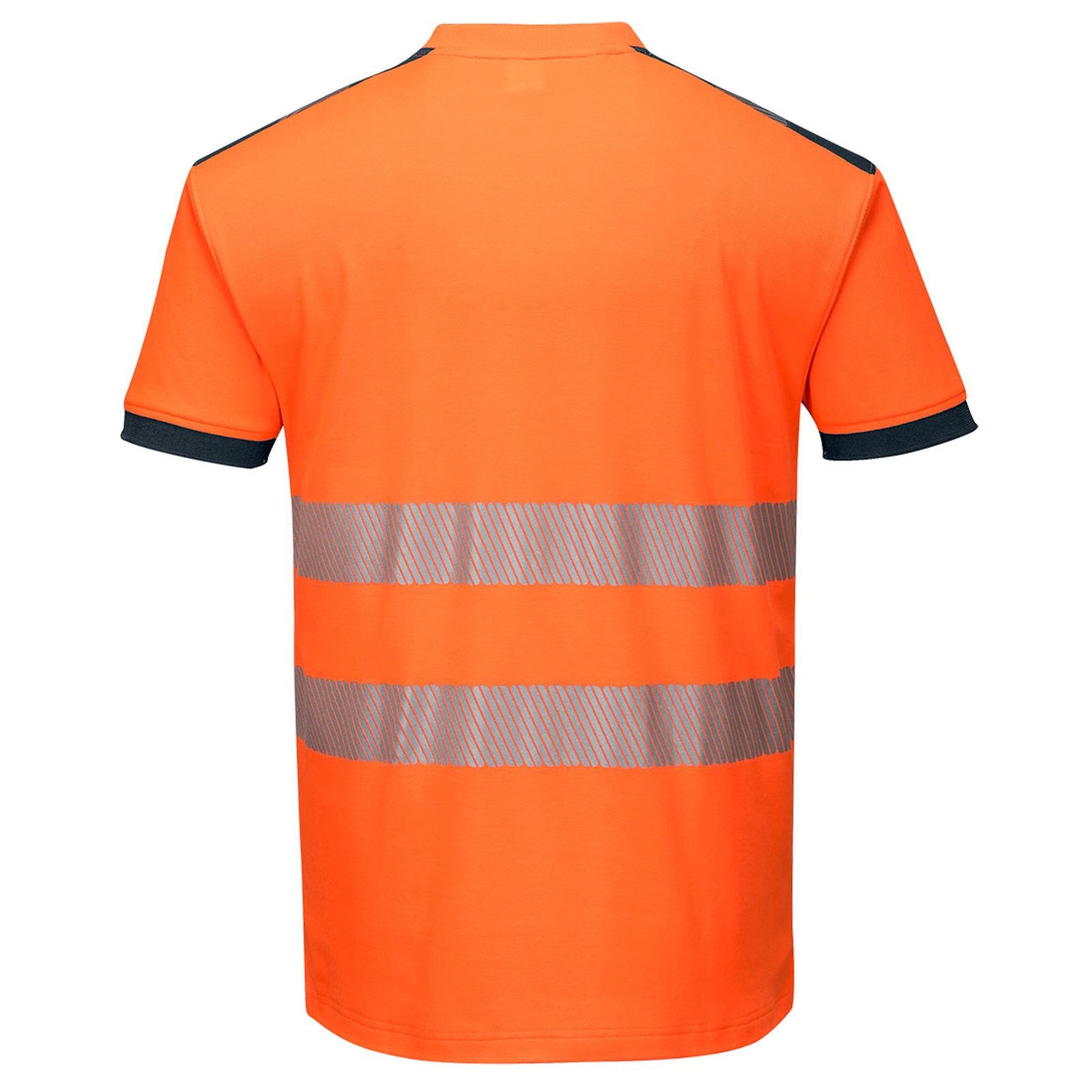 Portwest PW3 T-shirts T181 HiVis UPF35+ UV oranje-marineblauw(ON)