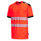 Portwest PW3 T-shirt T181 rood-zwart(RB)