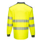 Portwest PW3 Poloshirts T184 geel-marineblauw(YN)
