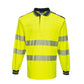 Portwest PW3 Poloshirts T184 geel-marineblauw(YN)