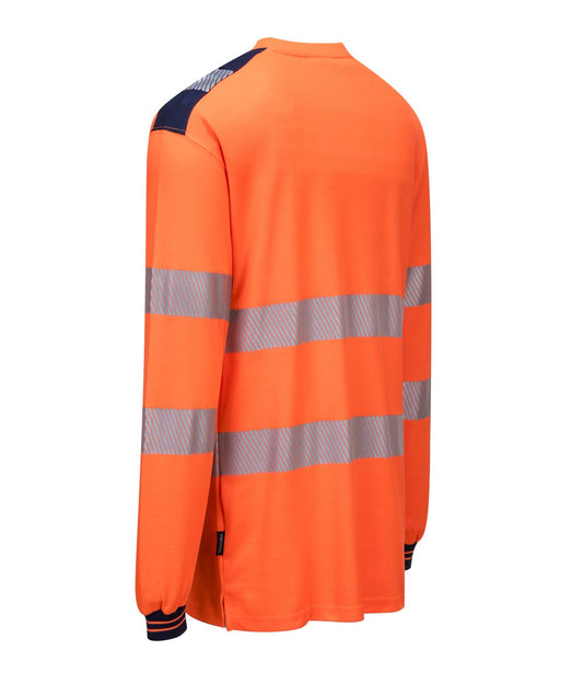 Portwest PW3 T-shirts T185 oranje-marineblauw(ON)