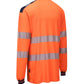 Portwest PW3 T-shirts T185 oranje-marineblauw(ON)