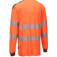 Portwest PW3 T-shirts T185 oranje-marineblauw(ON)