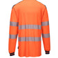 Portwest PW3 T-shirts T185 oranje-marineblauw(ON)
