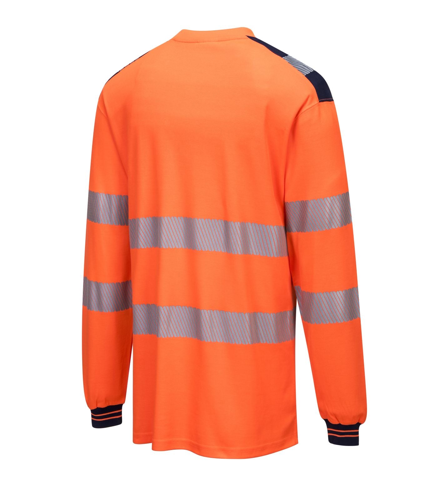 Portwest PW3 T-shirts T185 oranje-marineblauw(ON)