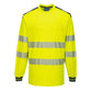 Portwest PW3 T-shirts T185 geel-marineblauw(YN)