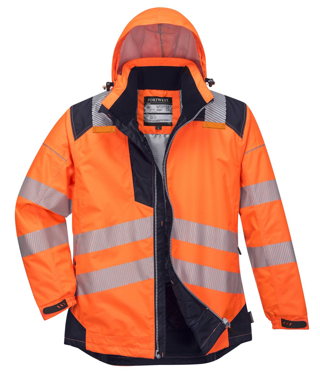 Portwest PW3 Jassen T400 oranje-marineblauw(ON)