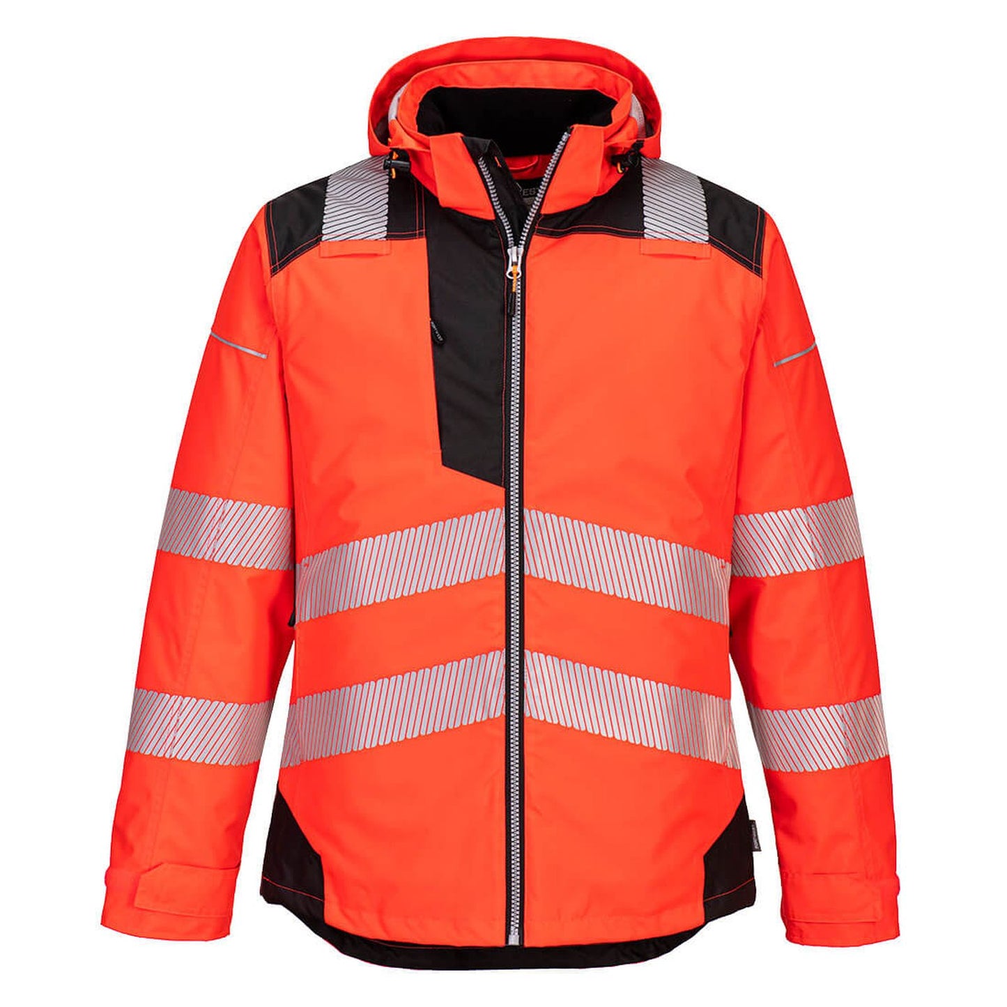 Portwest PW3 Jassen T400 rood-zwart(RB)