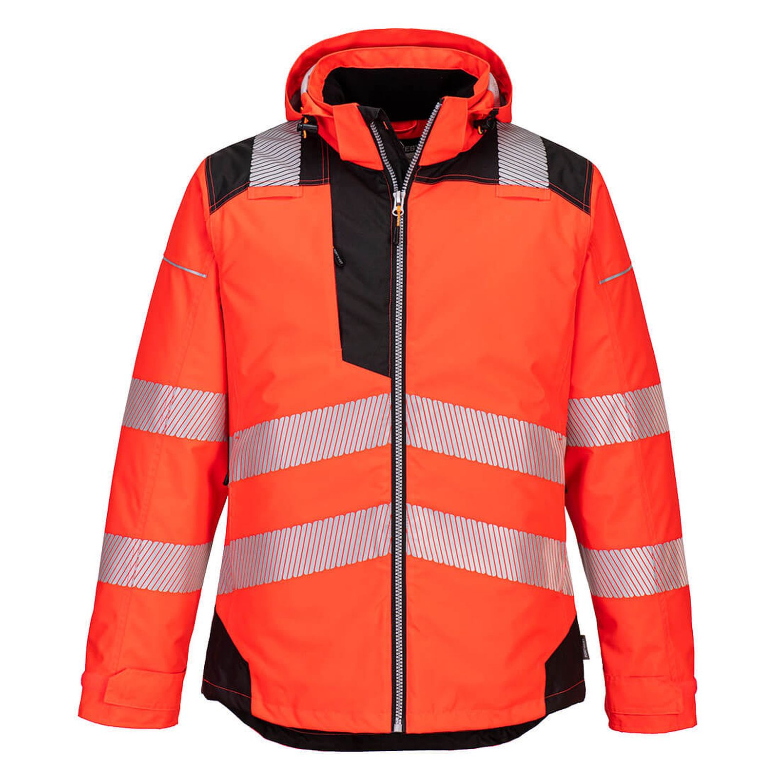 Portwest PW3 Jassen T400 rood-zwart(RB)