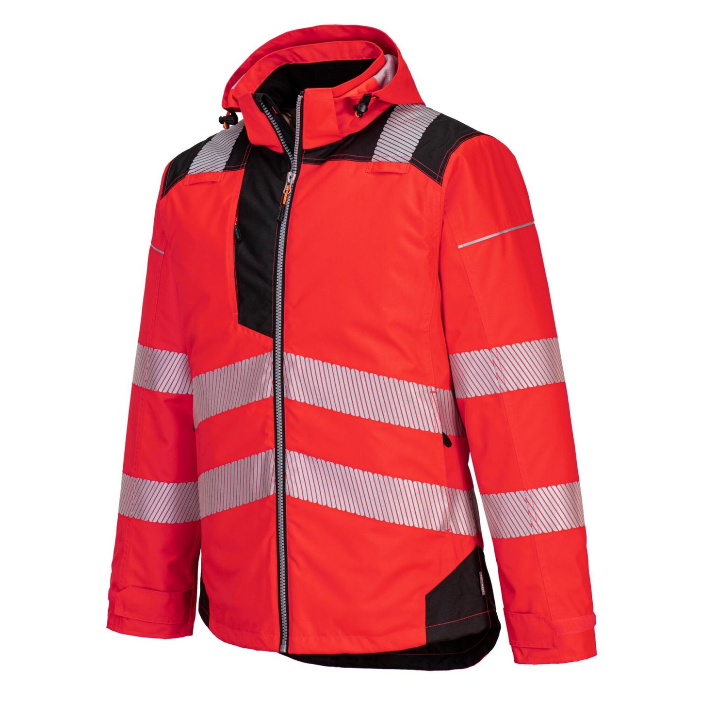 Portwest PW3 Jassen T400 rood-zwart(RB)