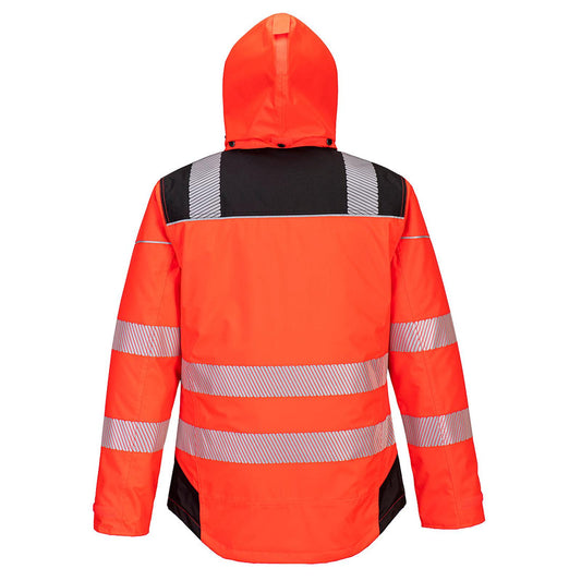Portwest PW3 Jassen T400 rood-zwart(RB)