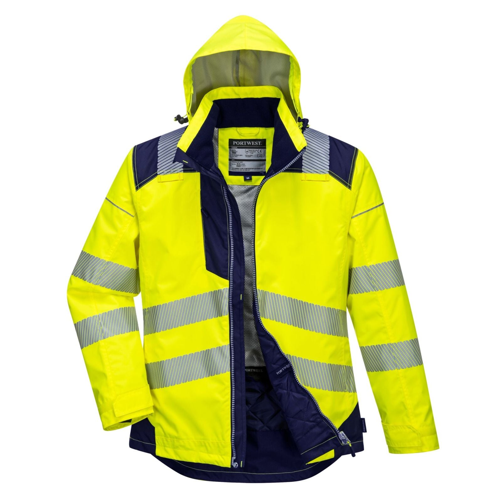Portwest PW3 Jassen T400 geel-marineblauw(YN)