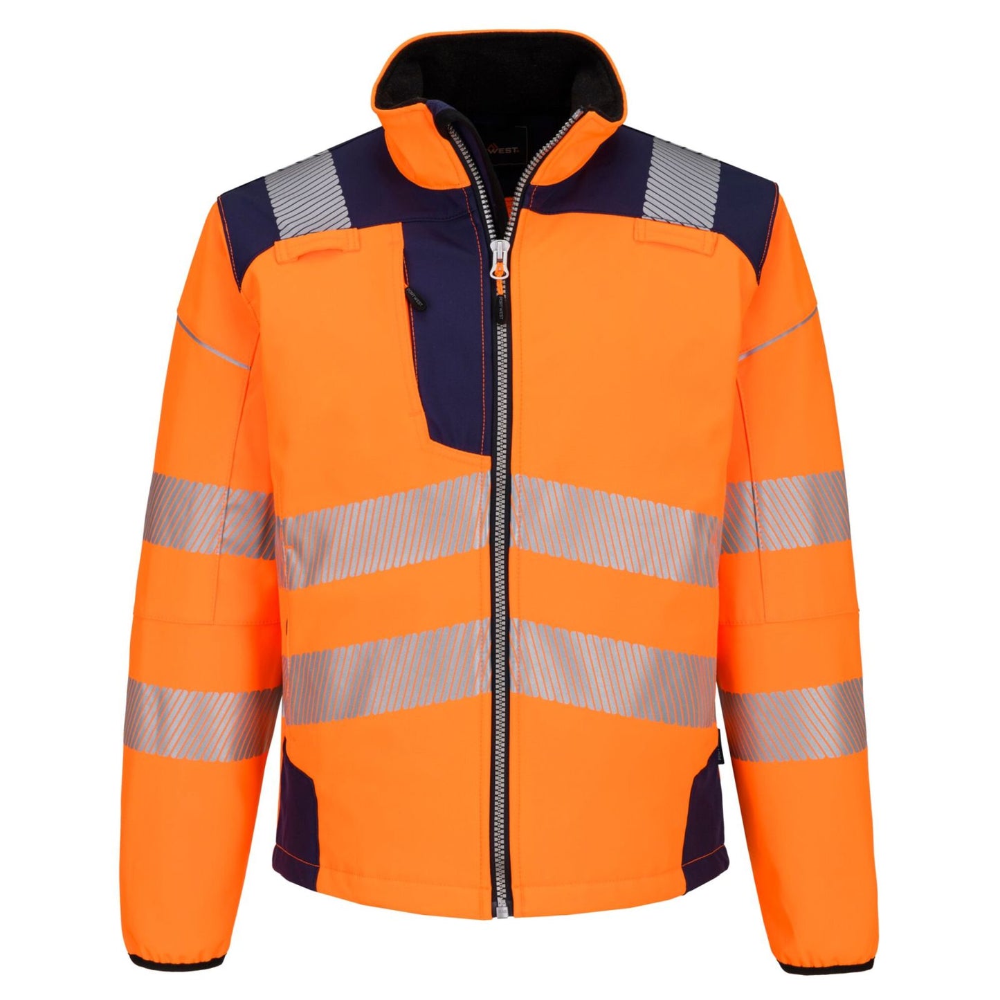 Portwest PW3 Jassen T402 HiVis Waterafstotend oranje-marineblauw(ON)