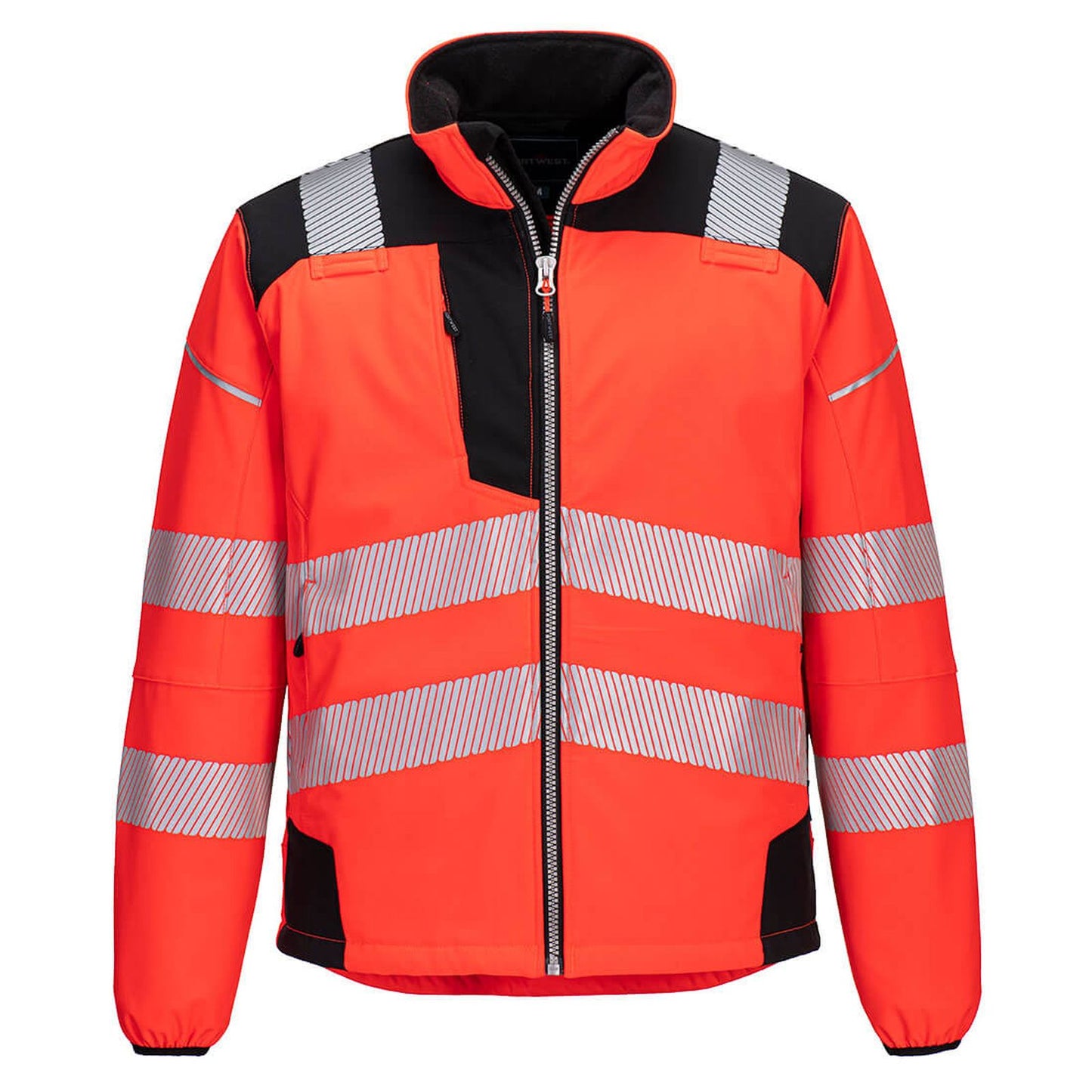 Portwest PW3 Jassen T402 rood-zwart(RB)
