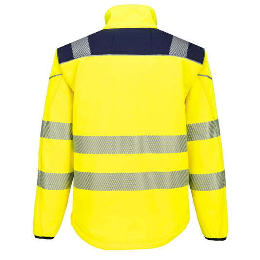Portwest PW3 Jassen T402 HiVis Waterafstotend geel-marineblauw(YN)
