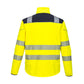 Portwest PW3 Jassen T402 HiVis Waterafstotend geel-marineblauw(YN)