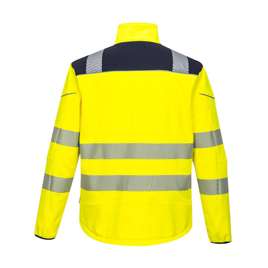 Portwest PW3 Jassen T402 HiVis Waterafstotend geel-marineblauw(YN)