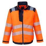 Portwest PW3 Jassen T500 HiVis UPF50+ UV oranje-marineblauw(ON)